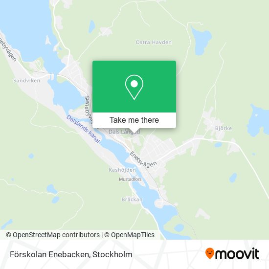 Förskolan Enebacken map