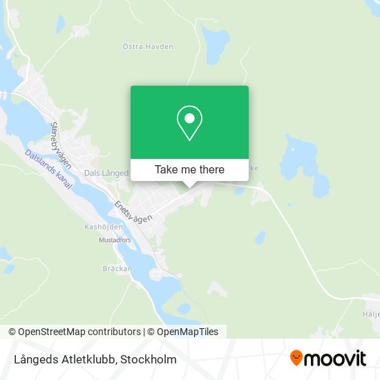 Långeds Atletklubb map