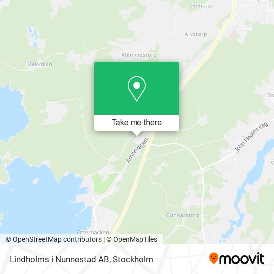 Lindholms i Nunnestad AB map
