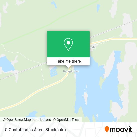C Gustafssons Åkeri map