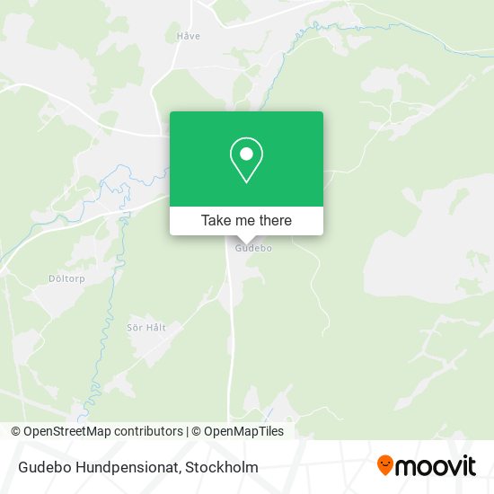 Gudebo Hundpensionat map