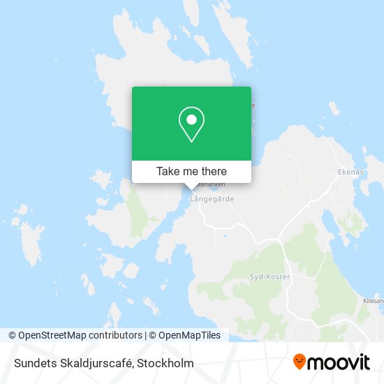 Sundets Skaldjurscafé map