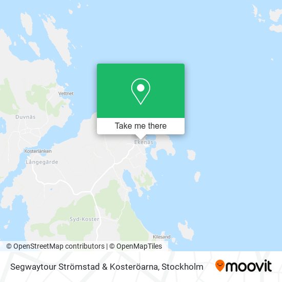 Segwaytour Strömstad & Kosteröarna map