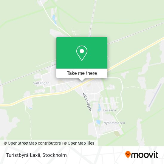 Turistbyrå Laxå map