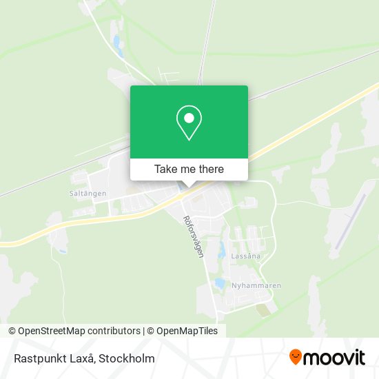 Rastpunkt Laxå map