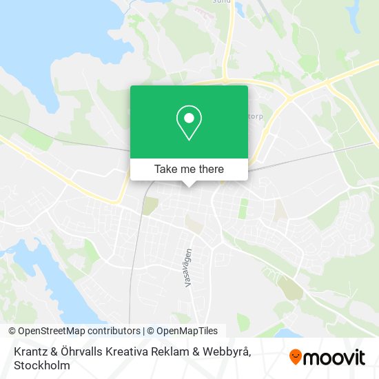 Krantz & Öhrvalls Kreativa Reklam & Webbyrå map