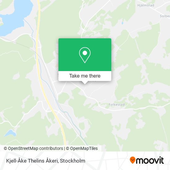 Kjell-Åke Thelins Åkeri map