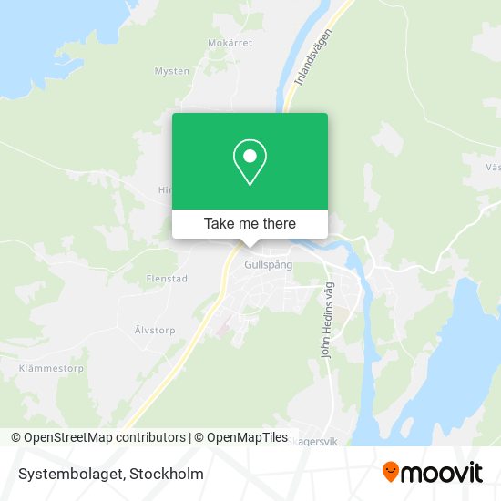 Systembolaget map