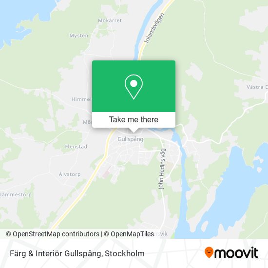 Färg & Interiör Gullspång map