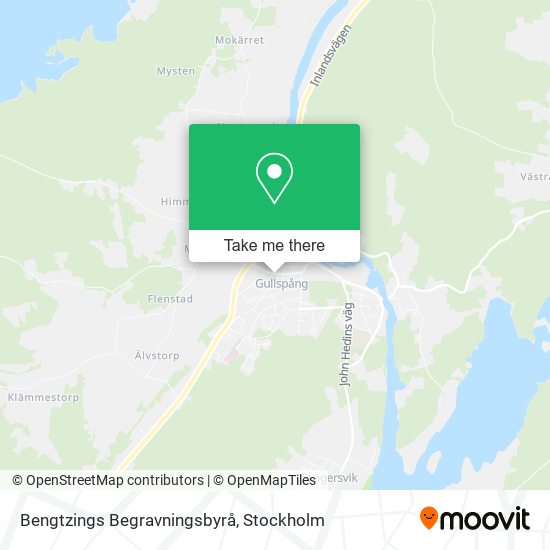 Bengtzings Begravningsbyrå map