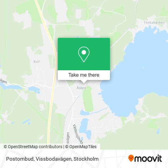 Postombud, Vissbodavägen map