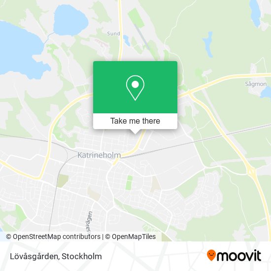 Lövåsgården map