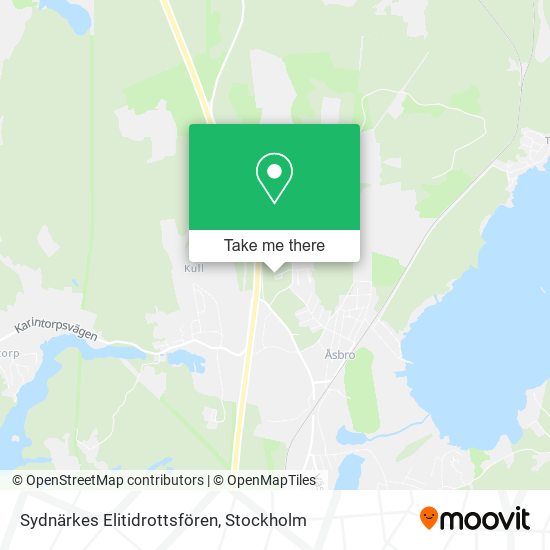 Sydnärkes Elitidrottsfören map