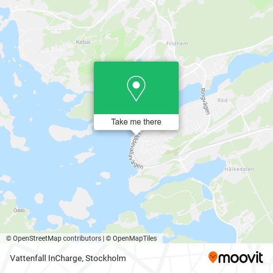 Vattenfall InCharge map