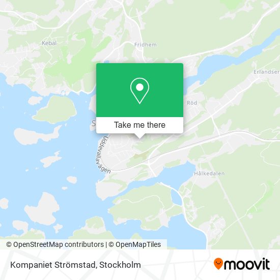 Kompaniet Strömstad map