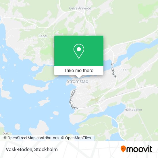 Väsk-Boden map