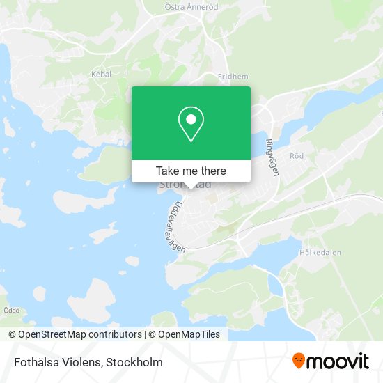 Fothälsa Violens map