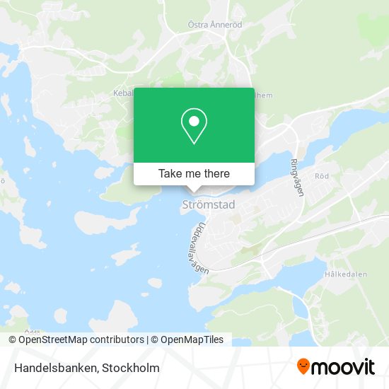 Handelsbanken map