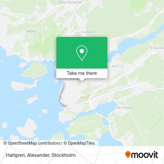 Hallgren, Alexander map