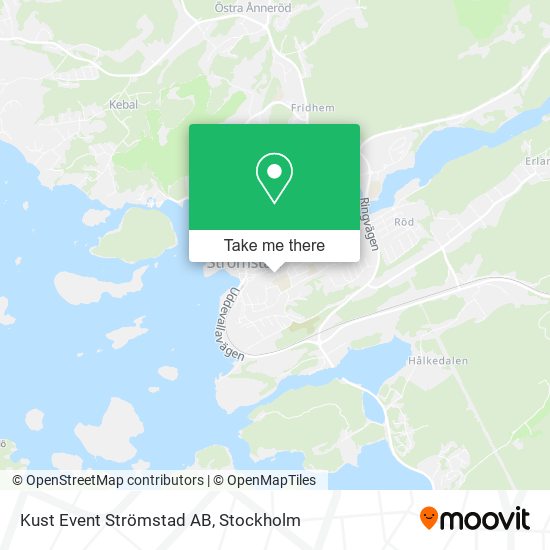 Kust Event Strömstad AB map