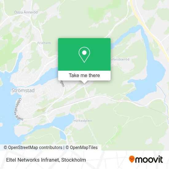 Eltel Networks Infranet map