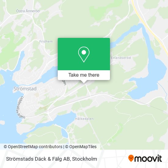 Strömstads Däck & Fälg AB map