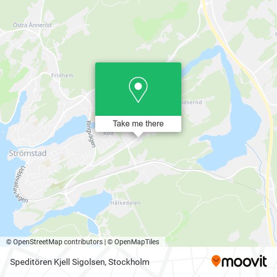 Speditören Kjell Sigolsen map