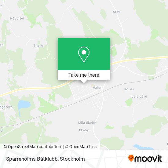 Sparreholms Båtklubb map