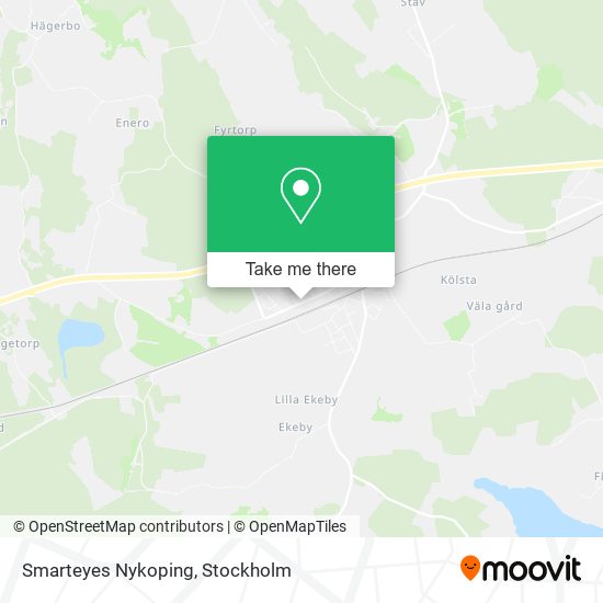 Smarteyes Nykoping map