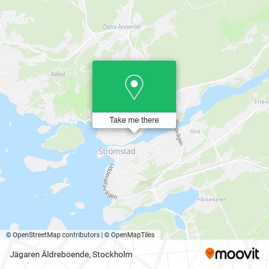 Jägaren Äldreboende map