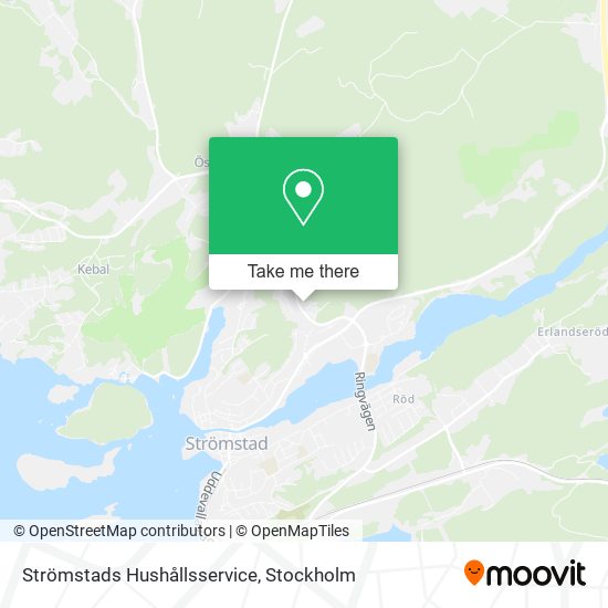 Strömstads Hushållsservice map