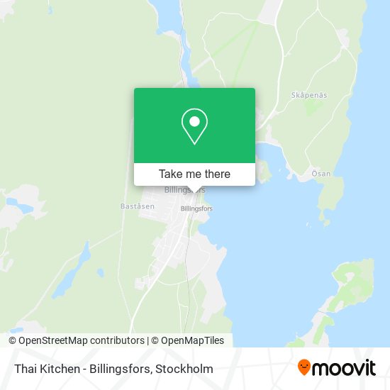 Thai Kitchen - Billingsfors map