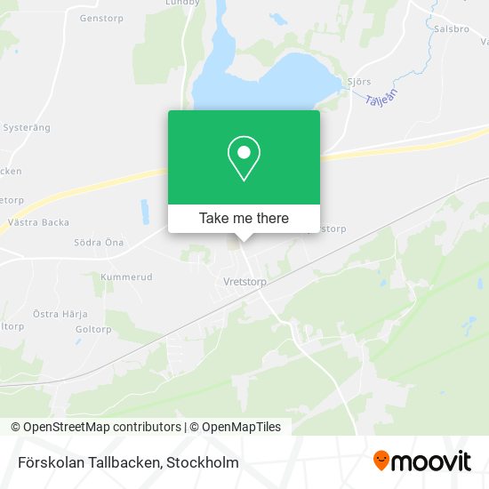 Förskolan Tallbacken map