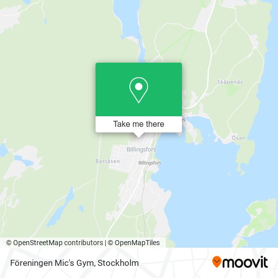 Föreningen Mic's Gym map