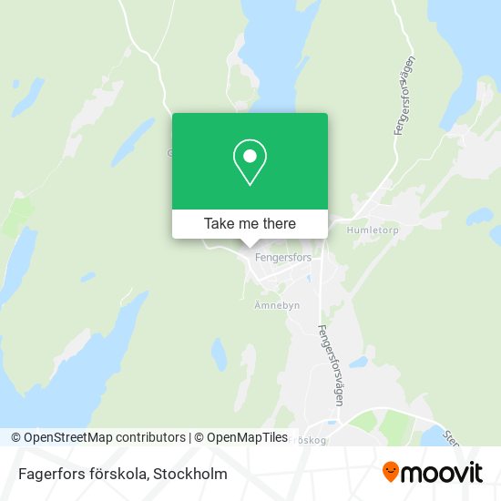 Fagerfors förskola map