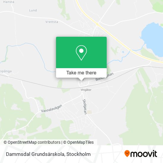 Dammsdal Grundsärskola map