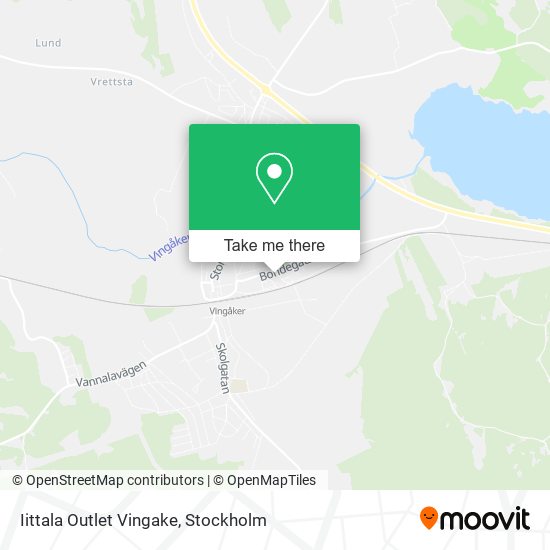 Iittala Outlet Vingake map