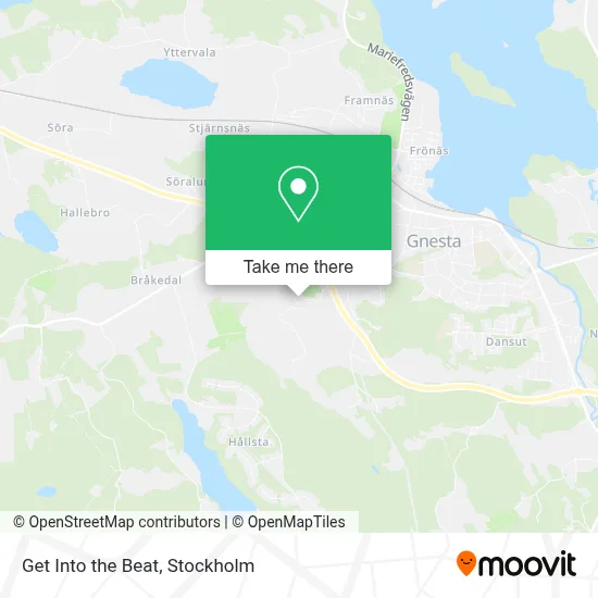 Get Into the Beat map