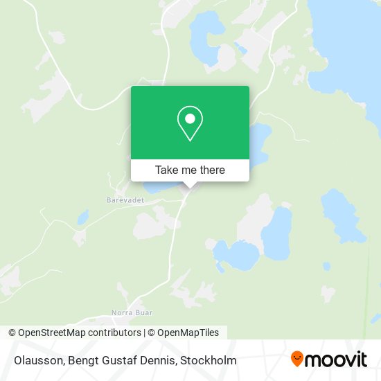 Olausson, Bengt Gustaf Dennis map