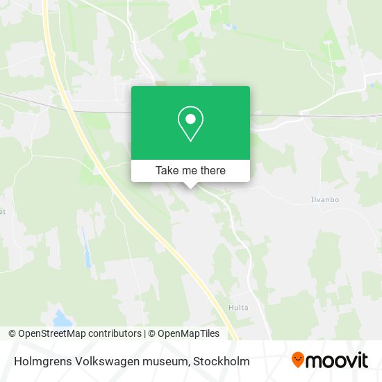 Holmgrens Volkswagen museum map