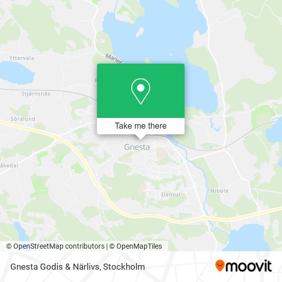 Gnesta Godis & Närlivs map
