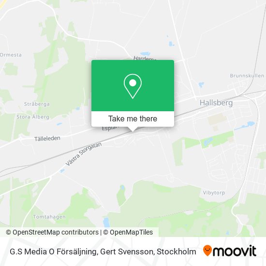 G.S Media O Försäljning, Gert Svensson map