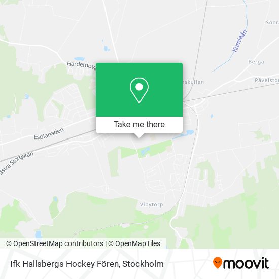 Ifk Hallsbergs Hockey Fören map