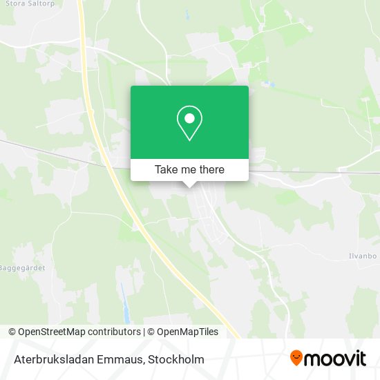 Aterbruksladan Emmaus map