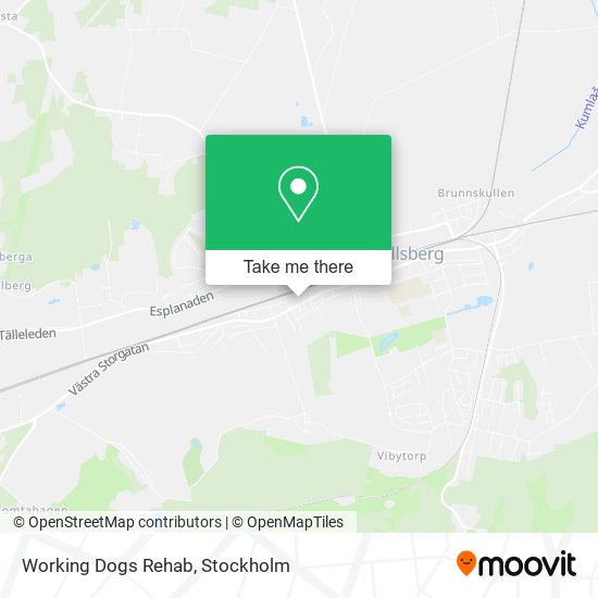 Working Dogs Rehab map