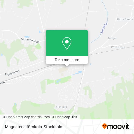 Magnetens förskola map