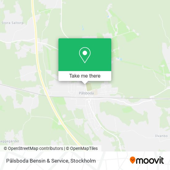 Pålsboda Bensin & Service map