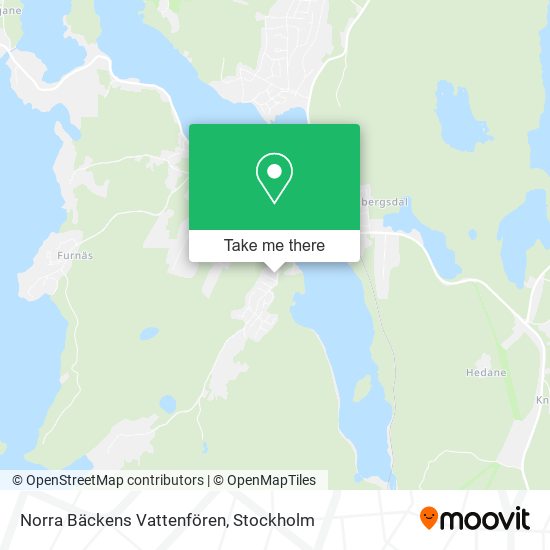 Norra Bäckens Vattenfören map