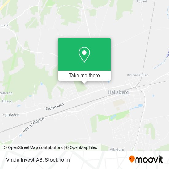 Vinda Invest AB map