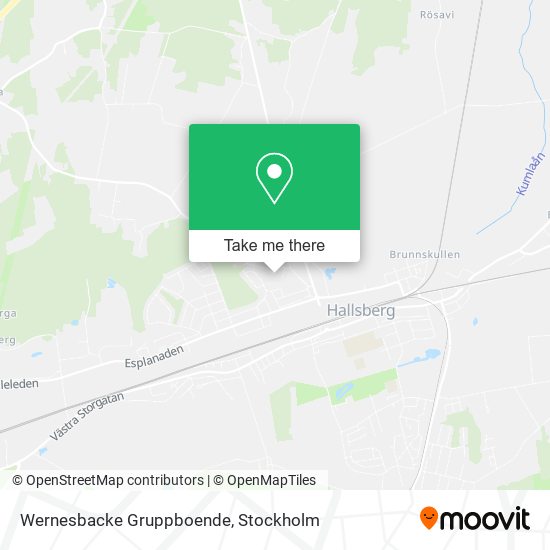 Wernesbacke Gruppboende map